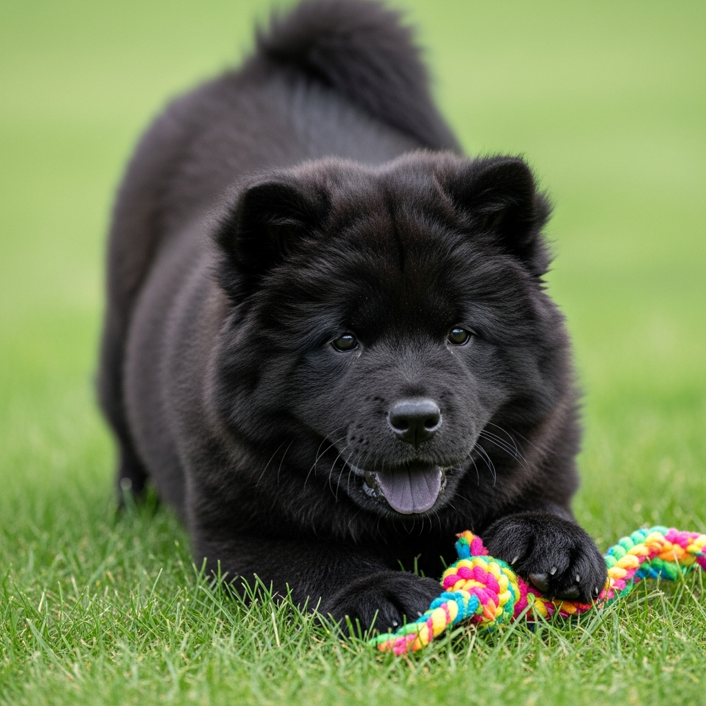 Chiot Uma de la Riviere au Soleil — Noir