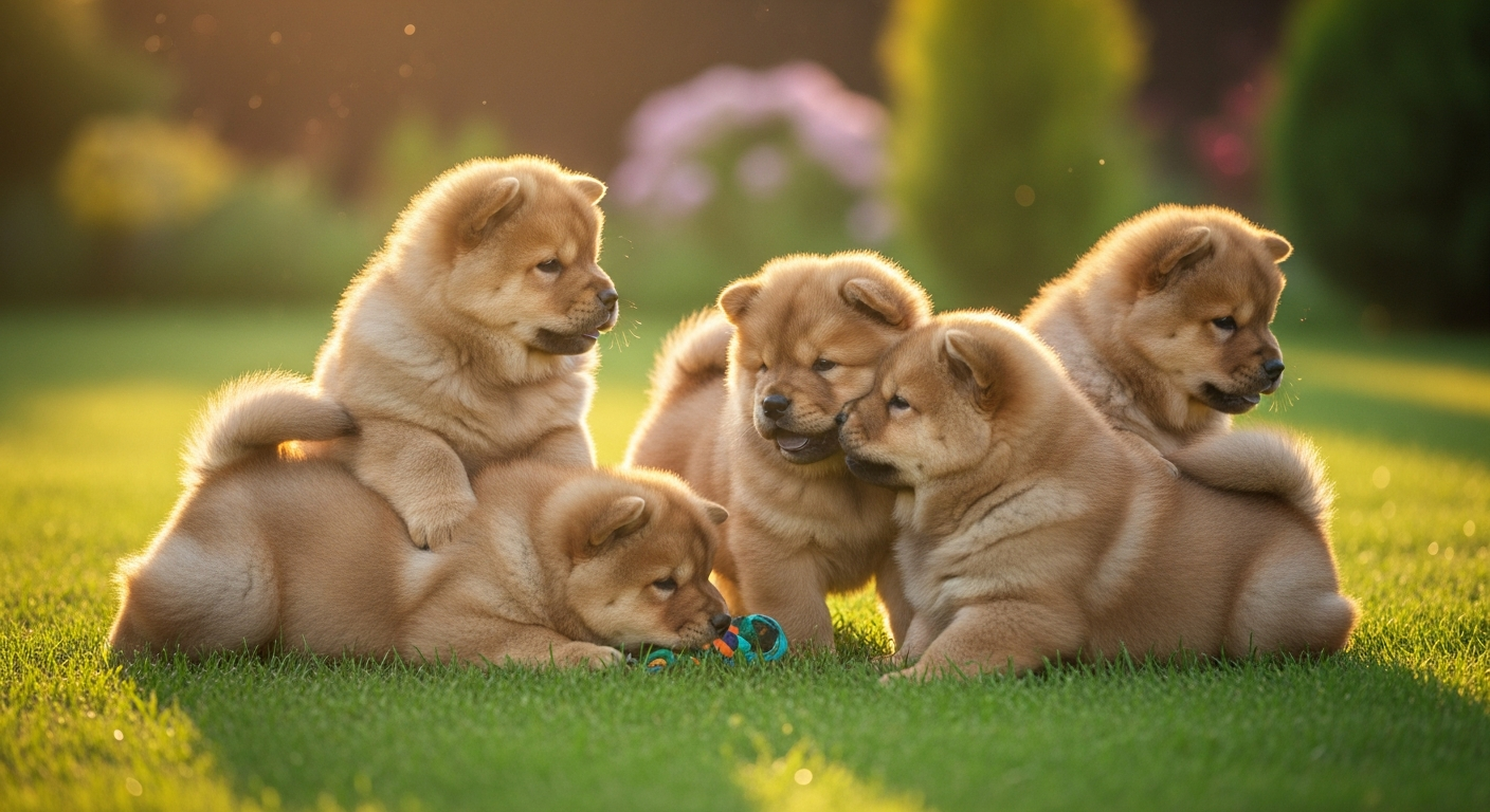 Chiot Venus des Preludes du Chassignolan — Fauve clair